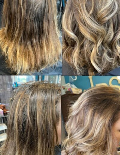 O'Fallon Hair salon, haircuts, styling, treatments, color, highlights, balayage, hair extensions, men’s haircuts, and makeup services.
